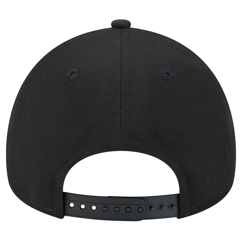 Pittsburgh Steelers New Era Mystic 9FORTY A-Frame Adjustable Hat Black