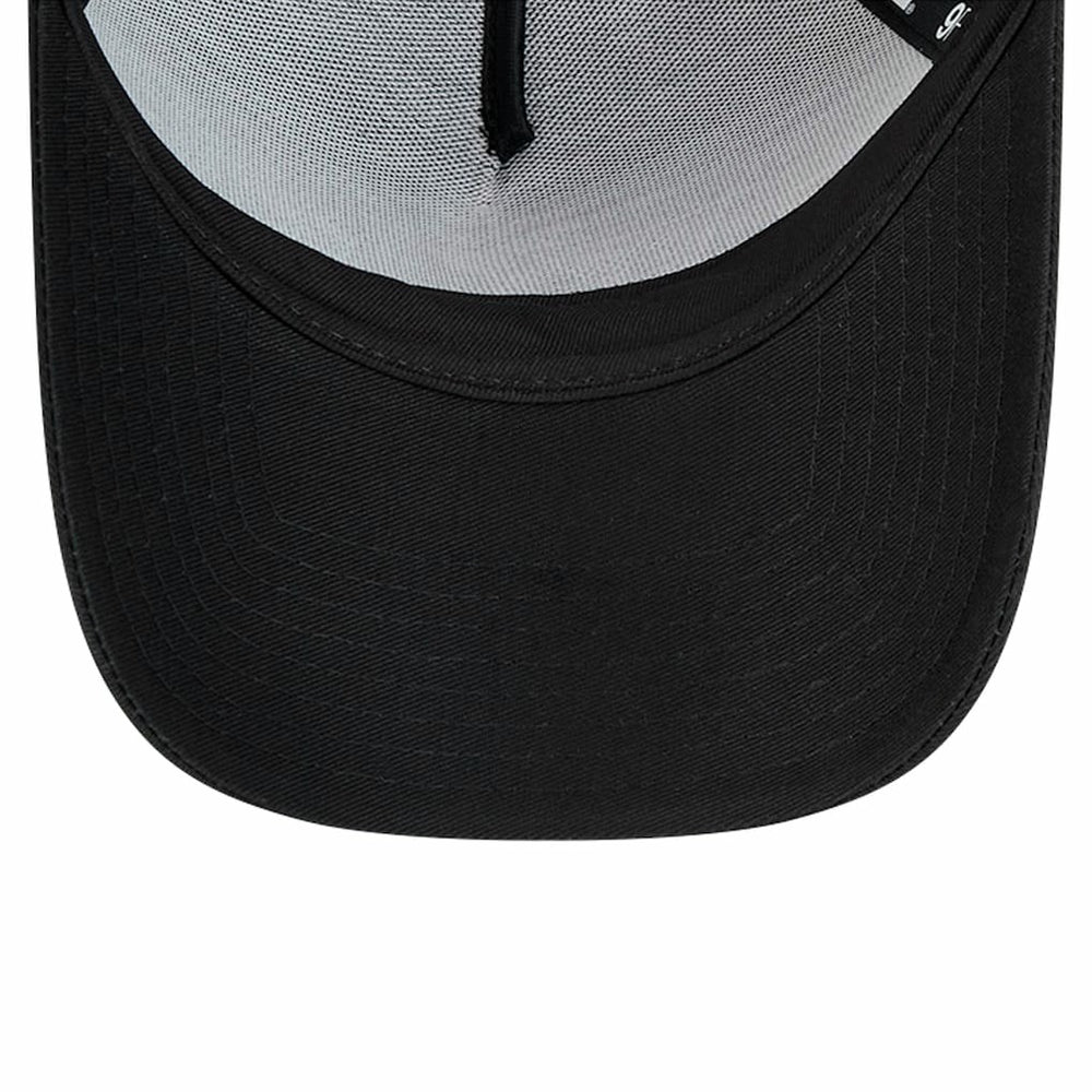 Washington Commanders New Era Domain 9FORTY A-Frame Trucker Adjustable Hat Black