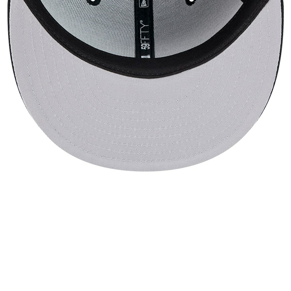Detroit Lions New Era Flawless 59FIFTY Fitted Hat Black