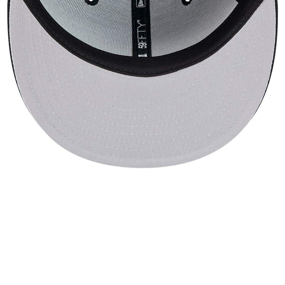 Detroit Lions New Era Flawless 59FIFTY Fitted Hat Black