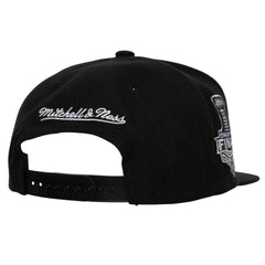 NHL Chicago Blackhawks Mitchell & Ness Core Top Spot Snapback Hat - Black