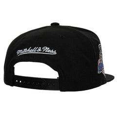 NHL Anaheim Ducks Mitchell & Ness Core Top Spot Snapback Hat - Black
