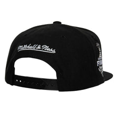 NHL Boston Bruins Mitchell & Ness Core Top Spot Snapback Hat - Black