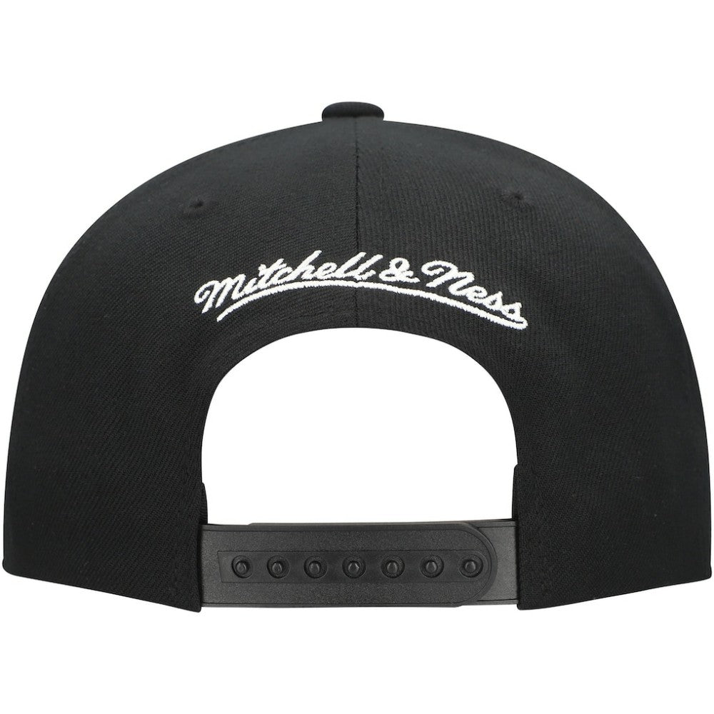 NHL New Jersey Devils Mitchell & Ness Core Top Spot Snapback Hat - Black