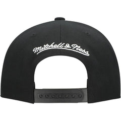 NHL New Jersey Devils Mitchell & Ness Core Top Spot Snapback Hat - Black
