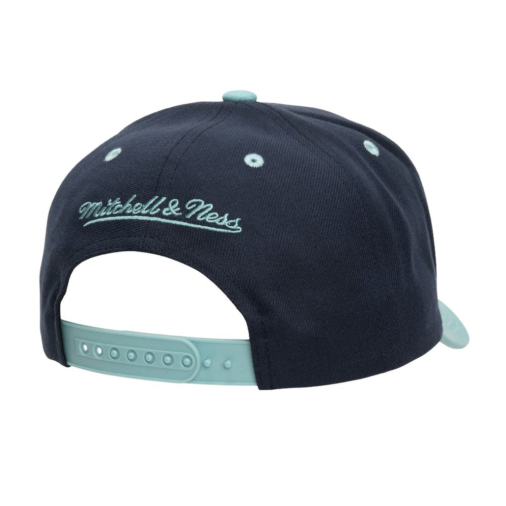 NHL Seattle Kraken Mitchell & Ness All In 2.0 Pro Crown Adjustable Hat - Black