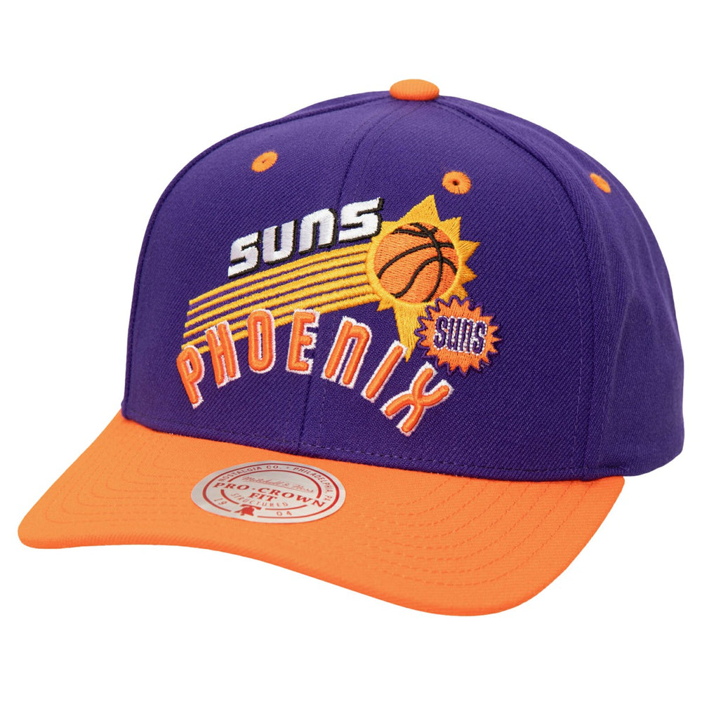 Phoenix Suns All In 2.0 Pro Crown Snapback Hat Purple