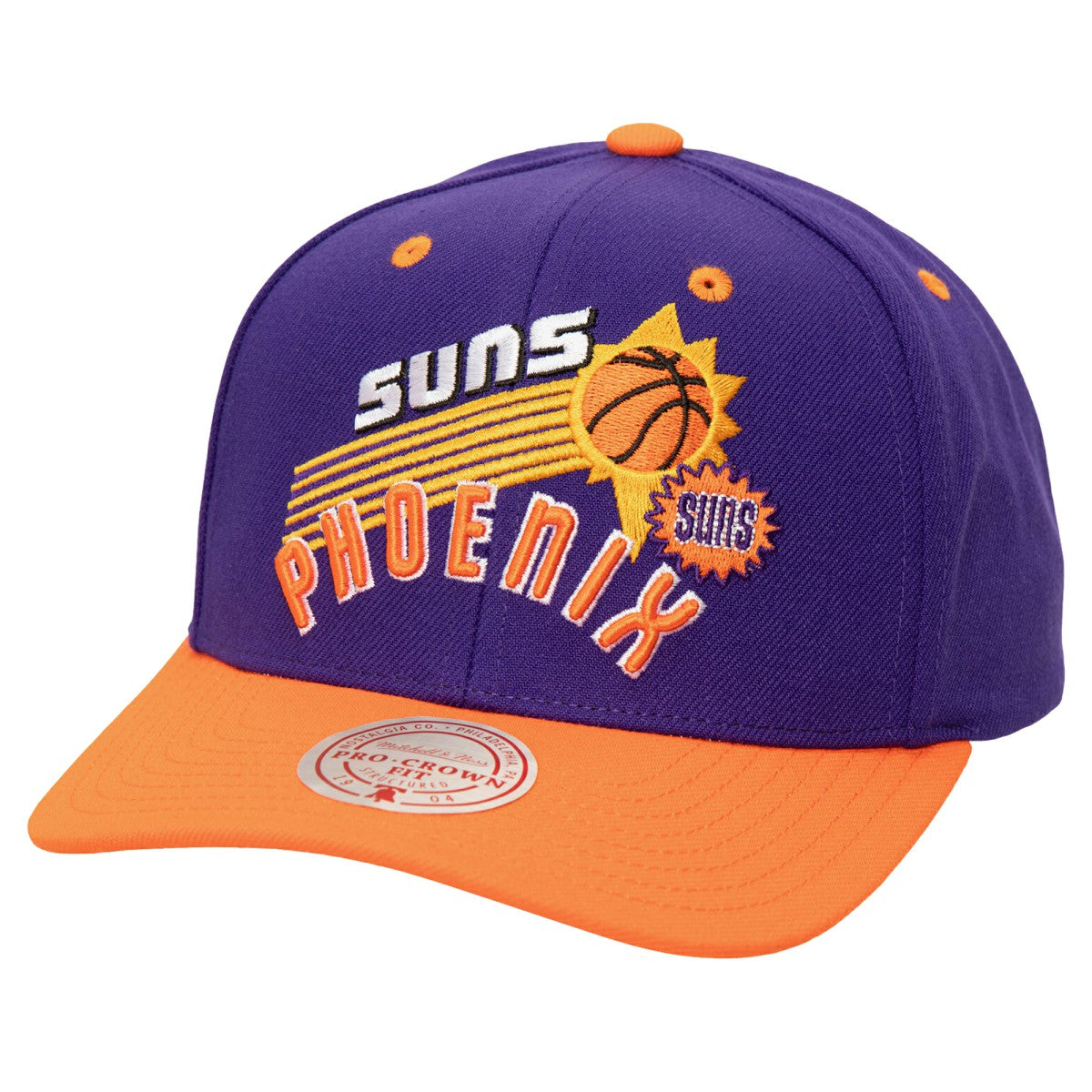 Phoenix Suns All In 2.0 Pro Crown Snapback Hat Purple