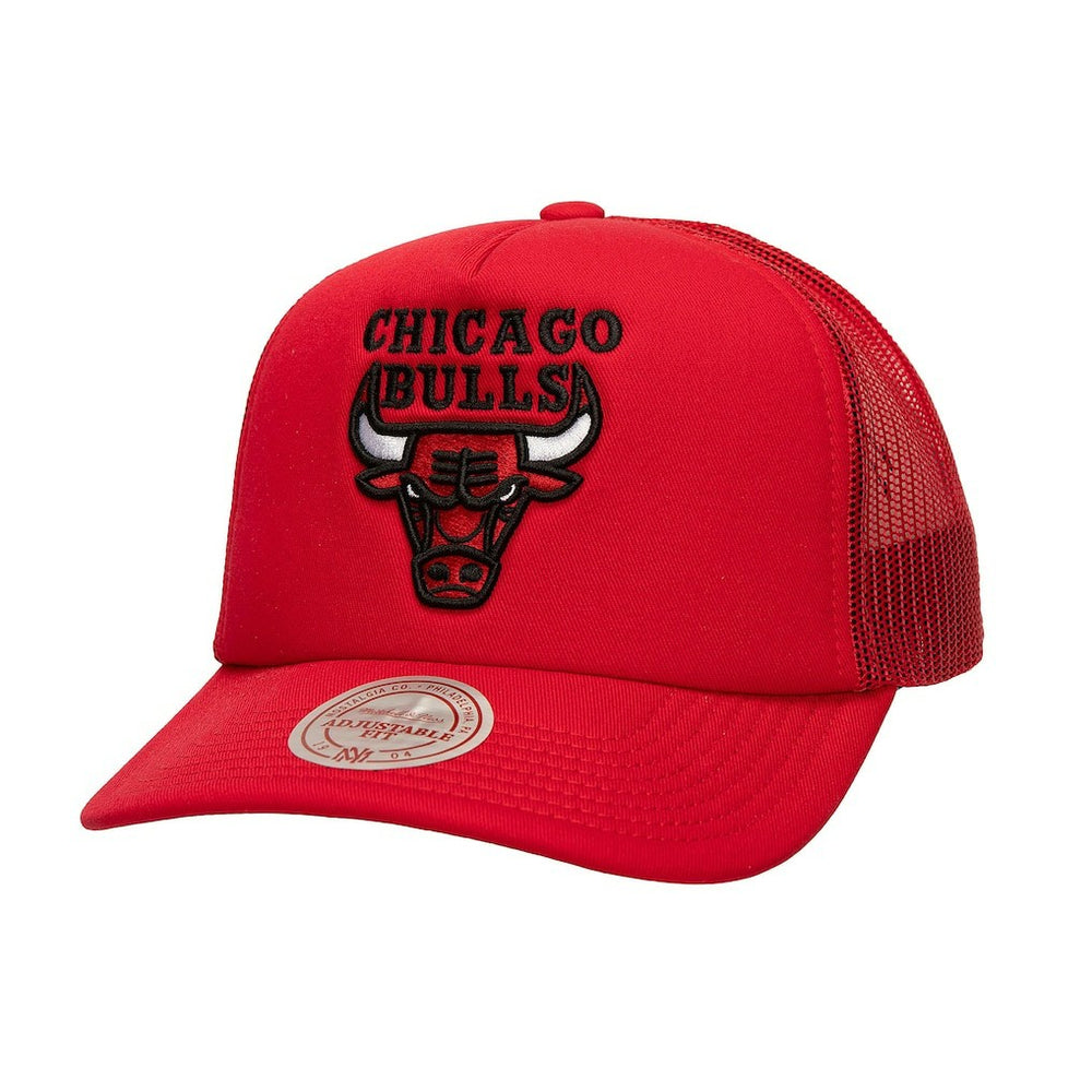 Chicago Bulls Core Evergreen OTC Trucker Adjustable Hat Red