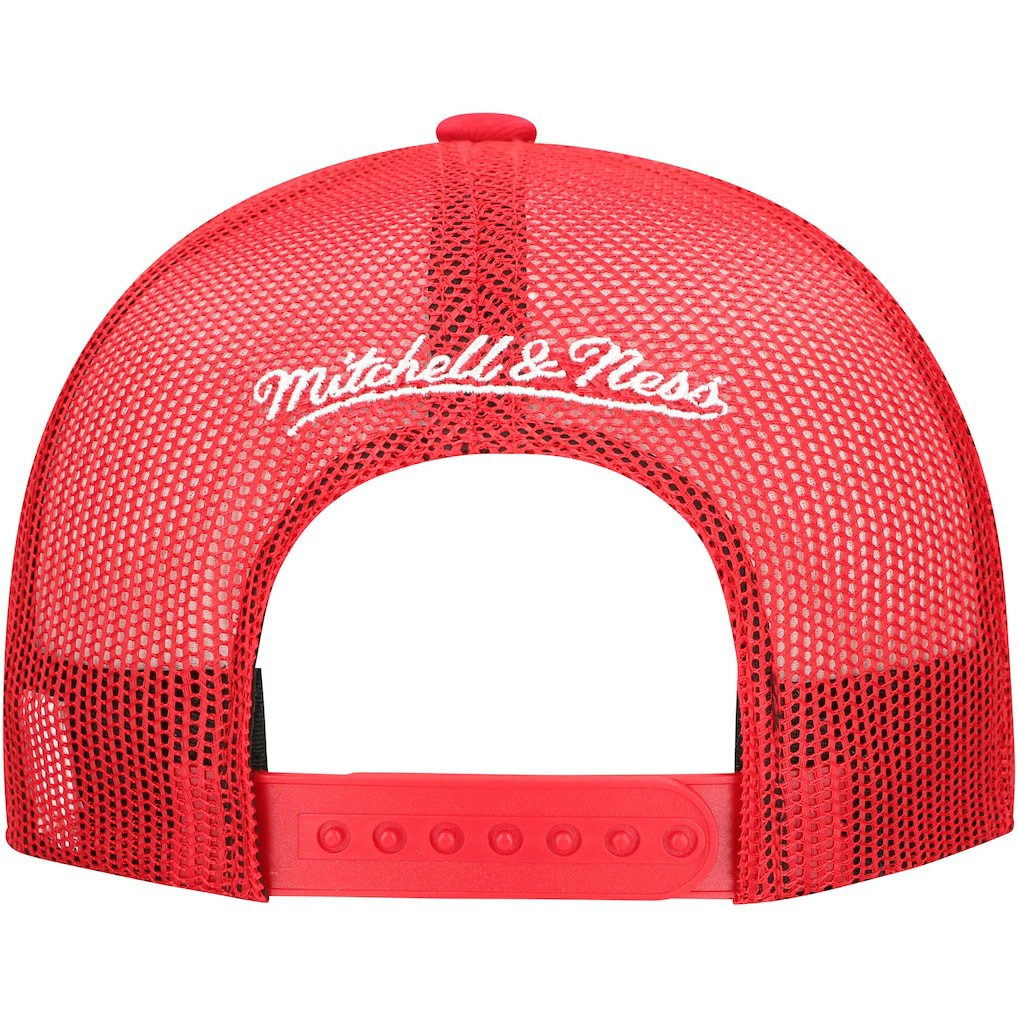 Chicago Bulls Core Evergreen OTC Trucker Adjustable Hat Red