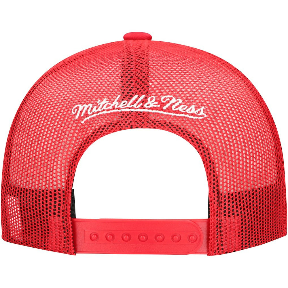 Chicago Bulls Core Evergreen OTC Trucker Adjustable Hat Red