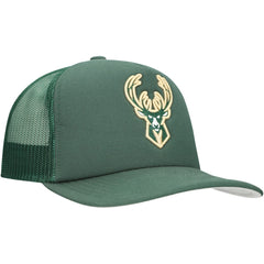 Milwaukee Bucks Core Evergreen OTC Trucker Adjustable Hat Hunter Green