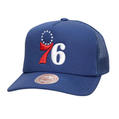 Philadelphia 76ers Core Evergreen OTC Trucker Adjustable Hat Royal