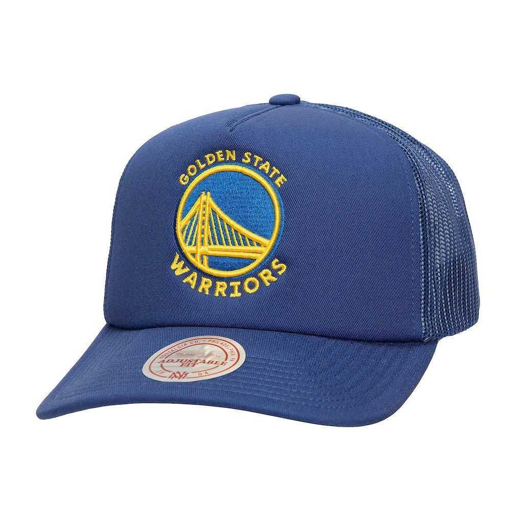 Golden State Warriors Core Evergreen OTC Trucker Adjustable Hat Royal