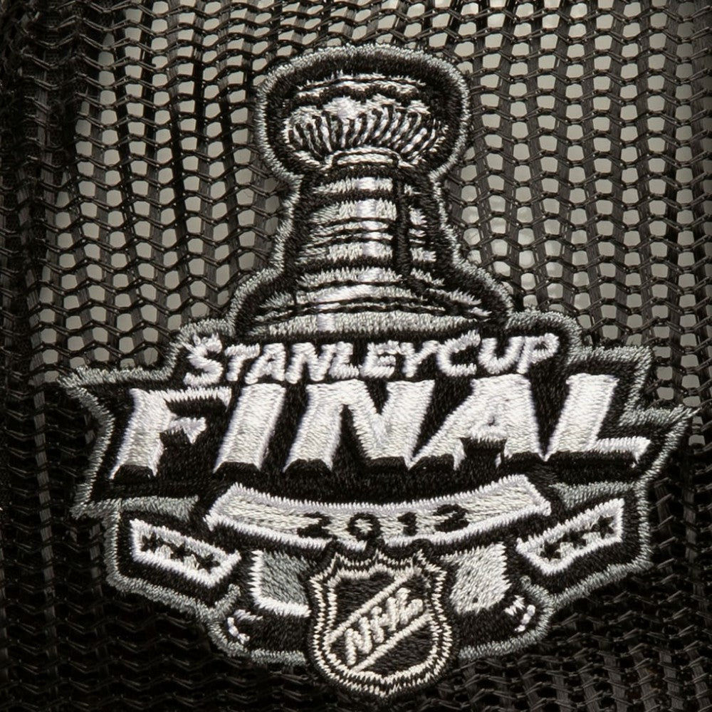 NHL Los Angeles Kings Mitchell & Ness SOUL Collection Golden Stanley Cup Champions Trucker Adjustable Hat - Black