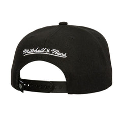 NHL Los Angeles Kings Mitchell & Ness Soul Strike Neon Logo Pro Crown Adjustable Hat - Black