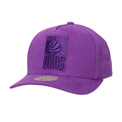 Phoenix Suns Washed Out Tonal Logo Snapback Hat Purple