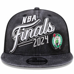 Boston Celtics 2024 Eastern Conference Champions Locker Room 9FIFTY Snapback Hat Black
