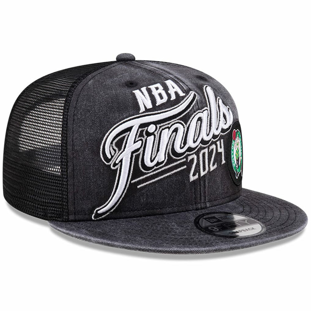Boston Celtics 2024 Eastern Conference Champions Locker Room 9FIFTY Snapback Hat Black