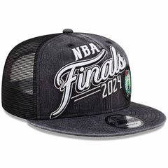 Boston Celtics 2024 Eastern Conference Champions Locker Room 9FIFTY Snapback Hat Black