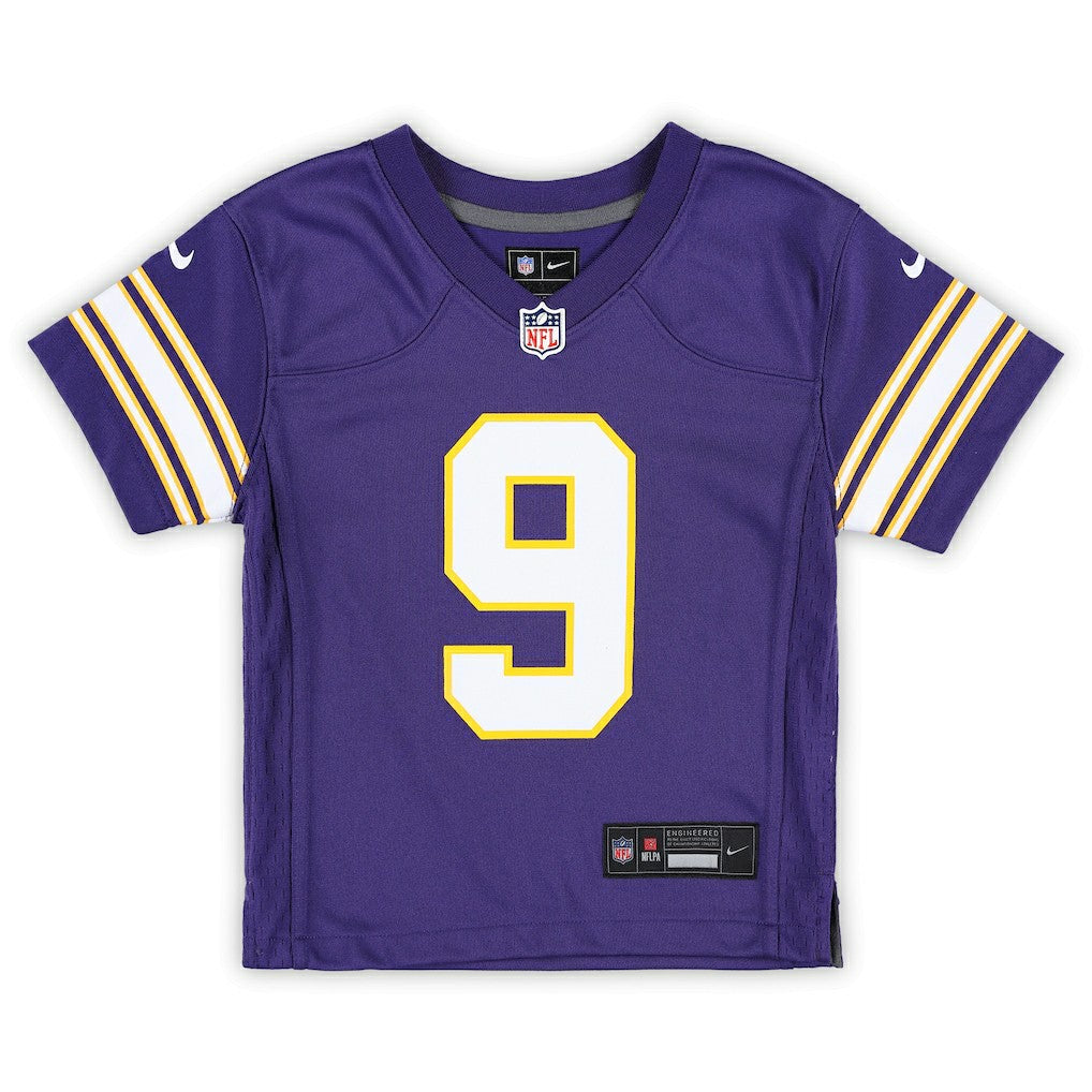 NFL J.J. McCarthy Minnesota Vikings Preschool Classic Player Game Jersey - Purple