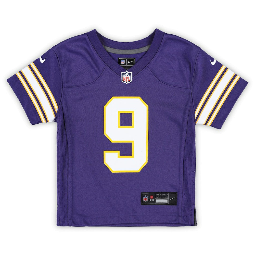 NFL J.J. McCarthy Minnesota Vikings Preschool Classic Player Game Jersey - Purple