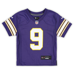 NFL J.J. McCarthy Minnesota Vikings Preschool Classic Player Game Jersey - Purple