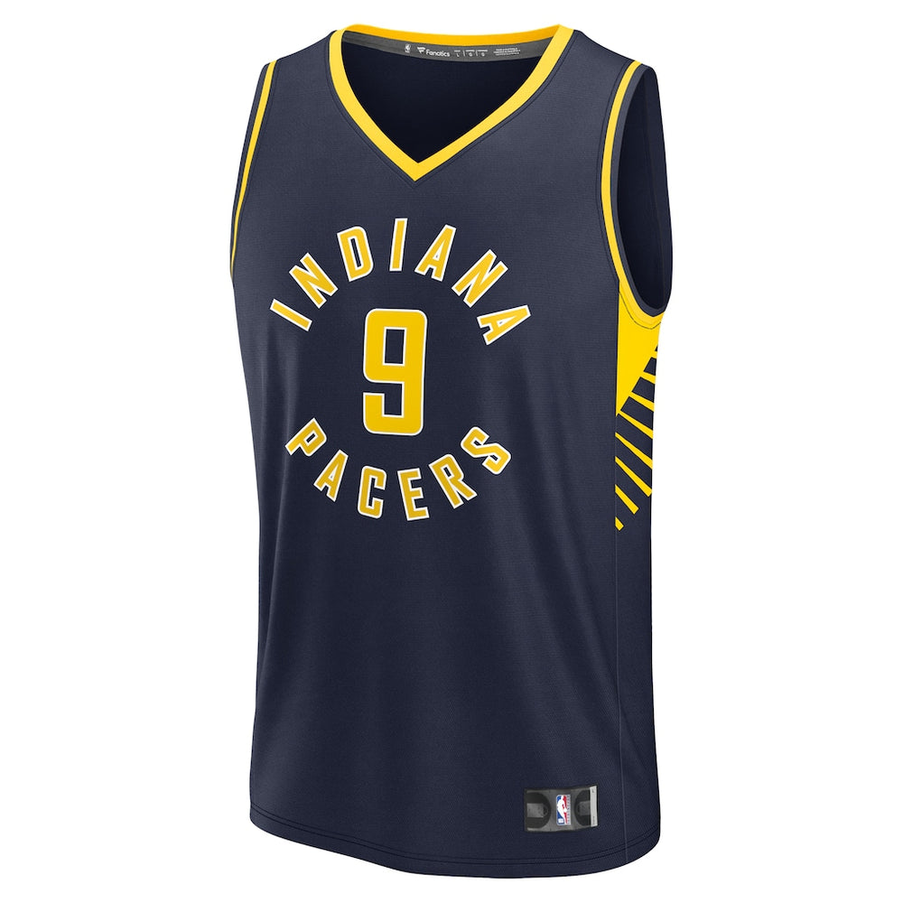 NBA T.J. McConnell Indiana Pacers Fanatics Fast Break Replica Player Jersey - Icon Edition - Navy