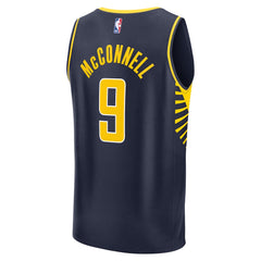 NBA T.J. McConnell Indiana Pacers Fanatics Fast Break Replica Player Jersey - Icon Edition - Navy