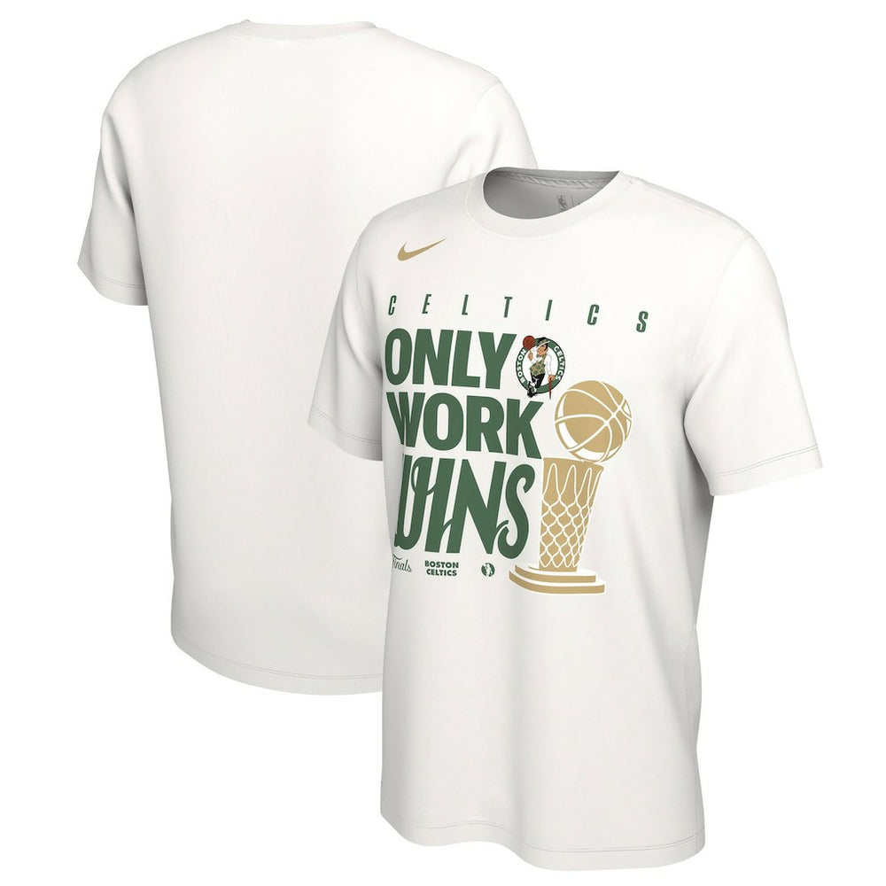 Boston Celtics 2024 NBA Finals Champions Celebration Parade T-Shirt White