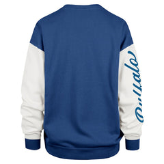 Buffalo Bills '47 Women's Double Header Rise Andie Pullover Sweatshirt Royal