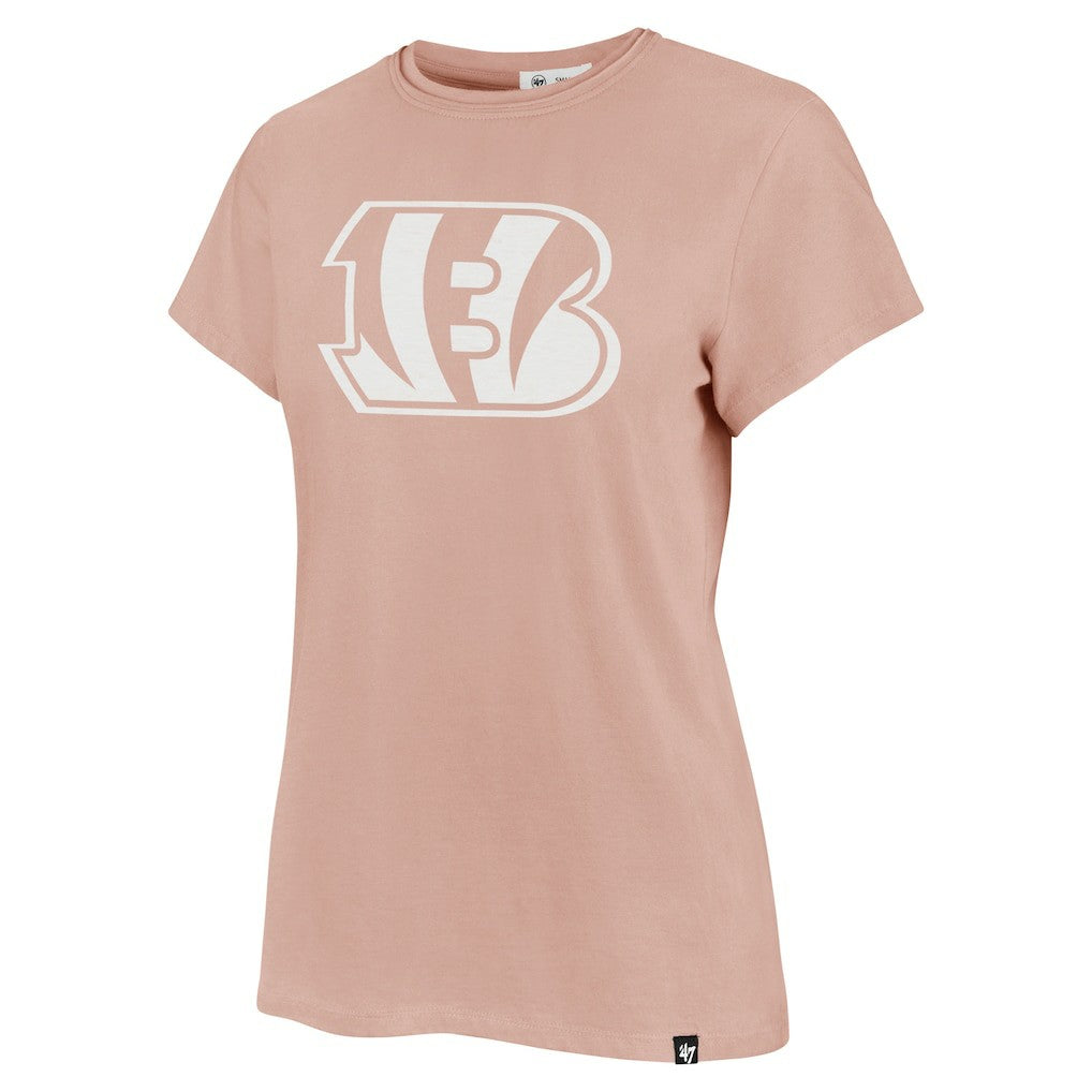Cincinnati Bengals '47 Women's Premier Frankie T-Shirt Light Pink