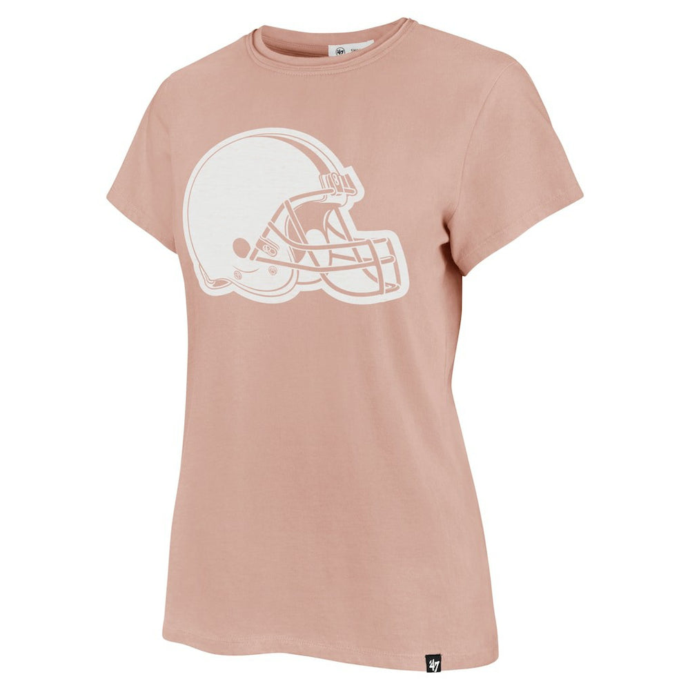Cleveland Browns '47 Women's Premier Frankie T-Shirt Light Pink