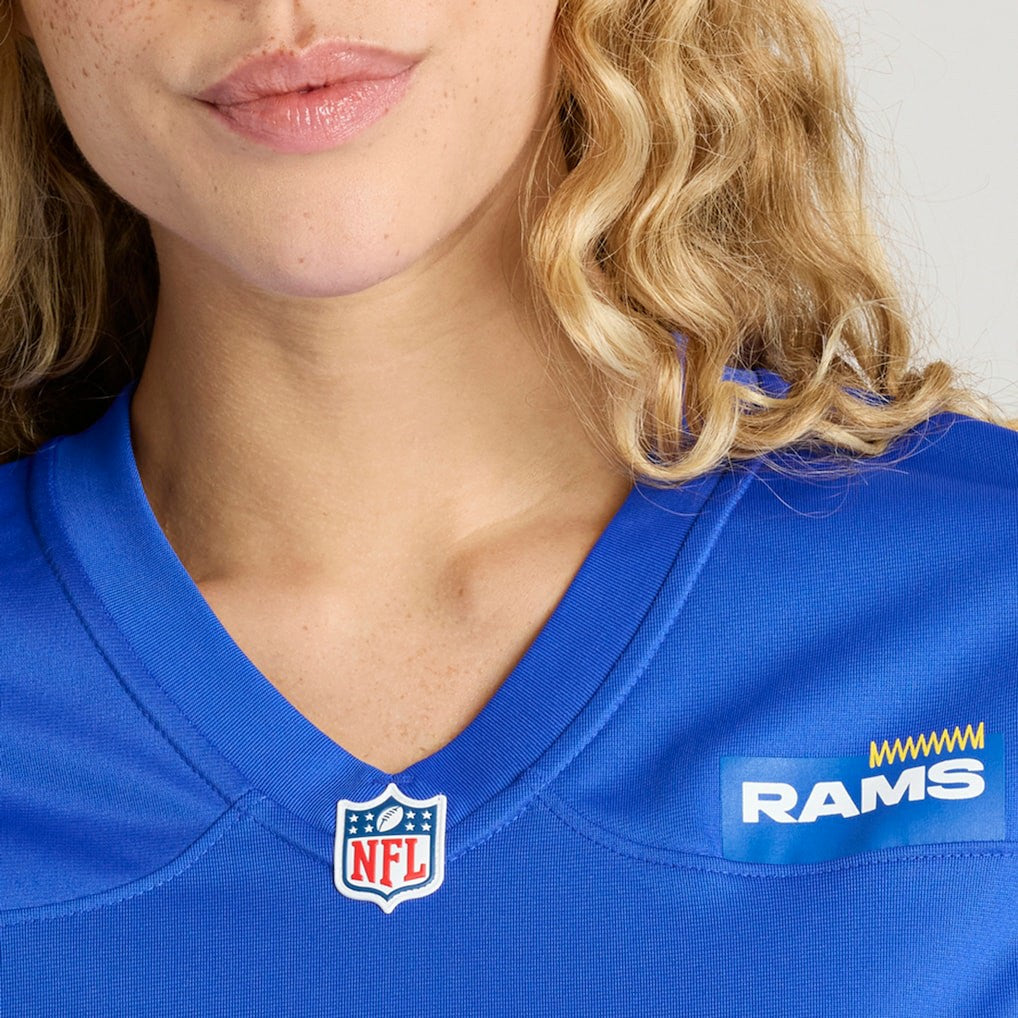 Justin Dedich Los Angeles Rams Women's Game Jersey Royal