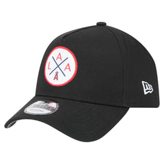 Los Angeles Angels New Era 9FORTY A-Frame Adjustable Hat - Black Hats