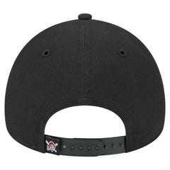 Pittsburgh Pirates New Era 9FORTY A-Frame Adjustable Hat - Black Hats