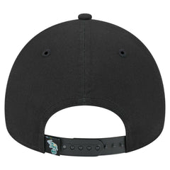 Oakland Athletics New Era 9FORTY A-Frame Adjustable Hat - Black Hats