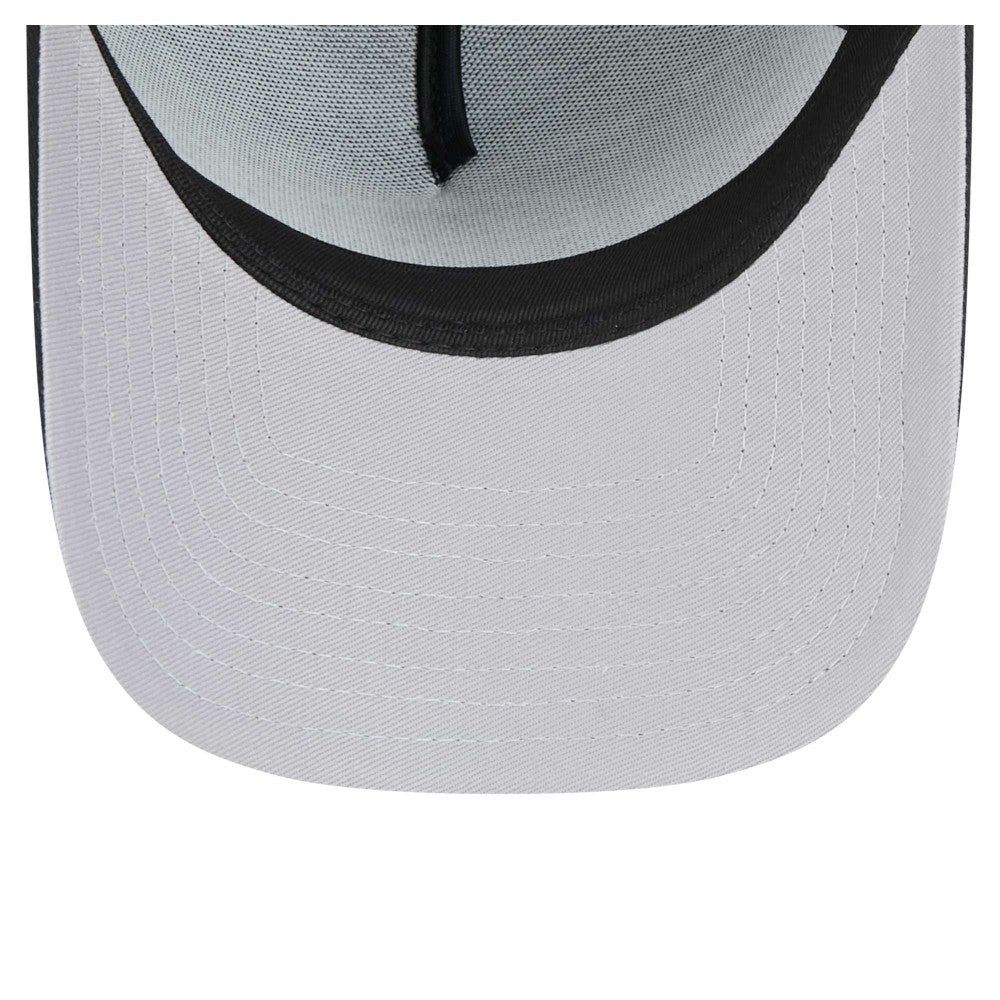 Kansas City Royals New Era 9FORTY A-Frame Adjustable Hat - Black Hats