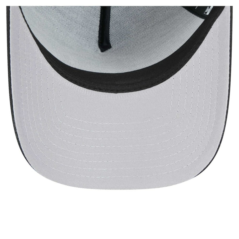 Texas Rangers New Era 9FORTY A-Frame Adjustable Hat - Black Hats