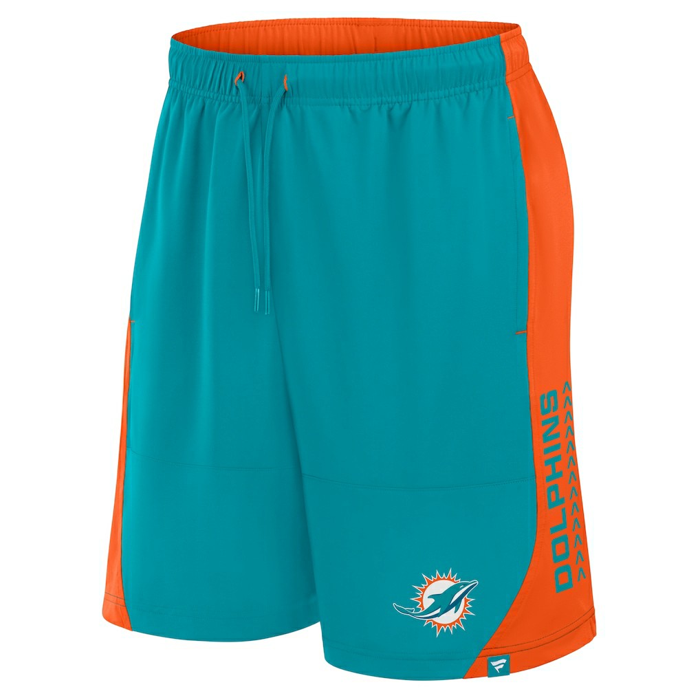 Miami Dolphins No Defense Shorts Aqua