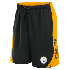 Pittsburgh Steelers No Defense Shorts Black