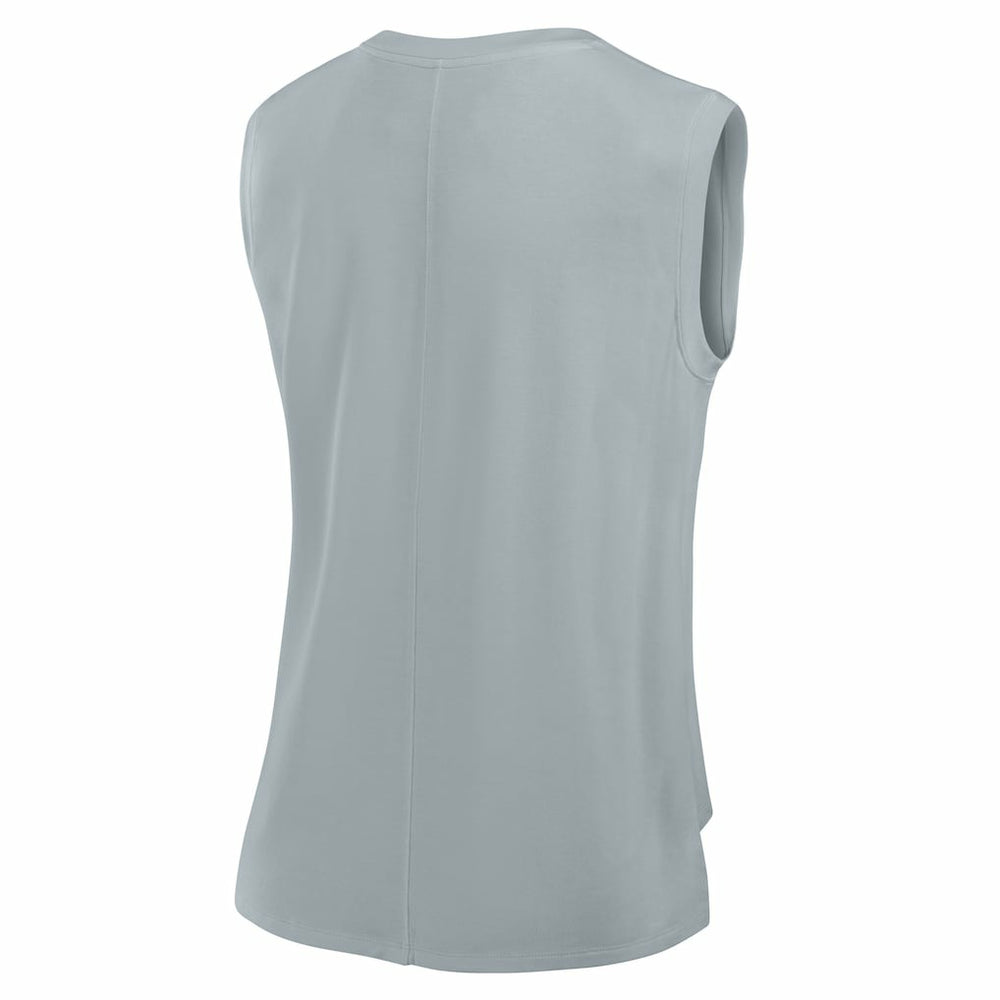 Las Vegas Raiders Women's Studio Embrace Tank Top Gray