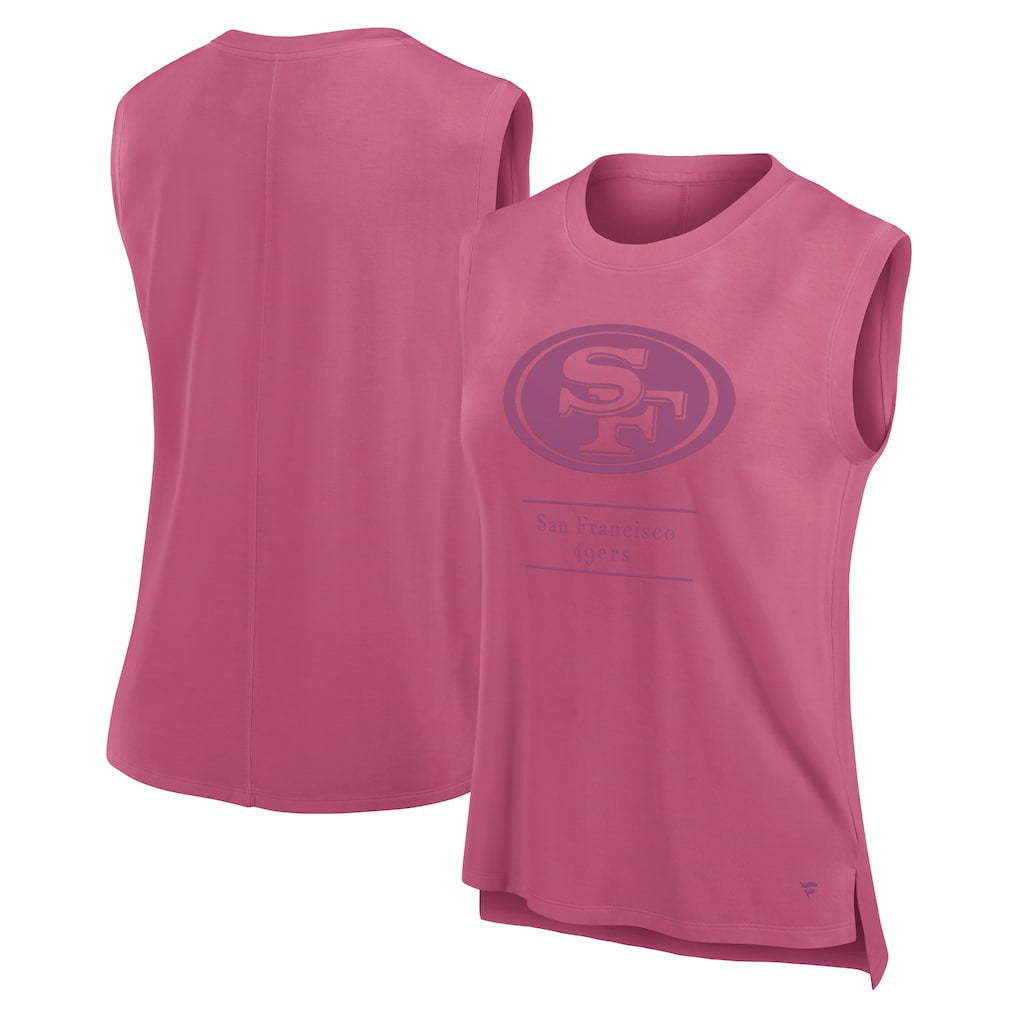 San Francisco 49ers Women's Studio Embrace Tank Top Pink