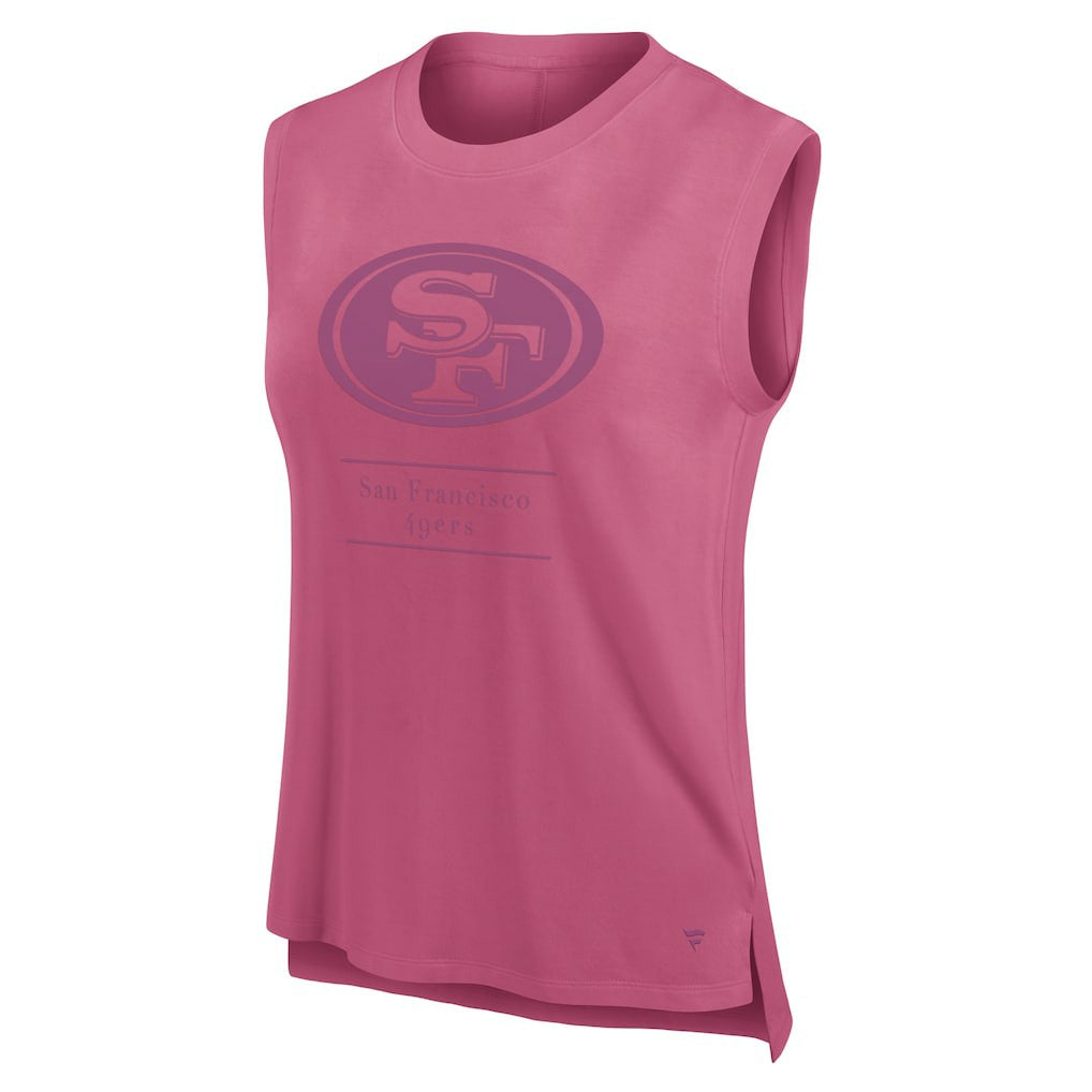 San Francisco 49ers Women's Studio Embrace Tank Top Pink