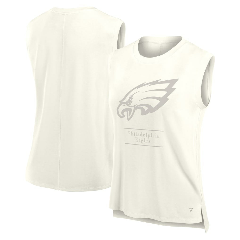 Philadelphia Eagles Women's Studio Embrace Tank Top Cream