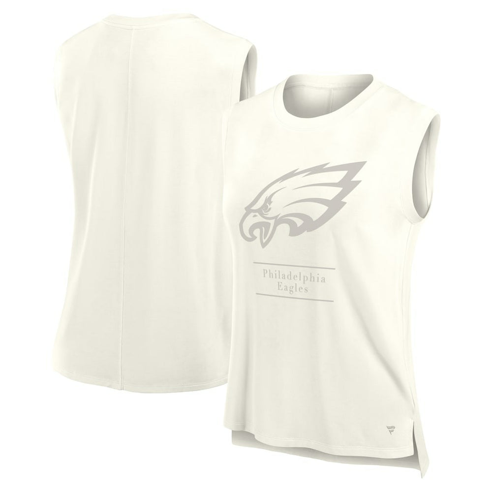 Philadelphia Eagles Women's Studio Embrace Tank Top Cream