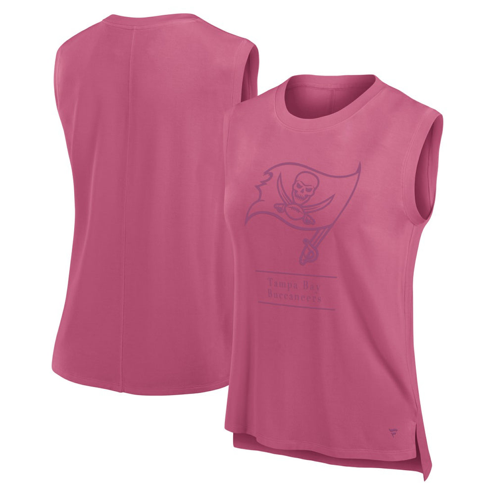 Tampa Bay Buccaneers Women's Studio Embrace Tank Top Pink