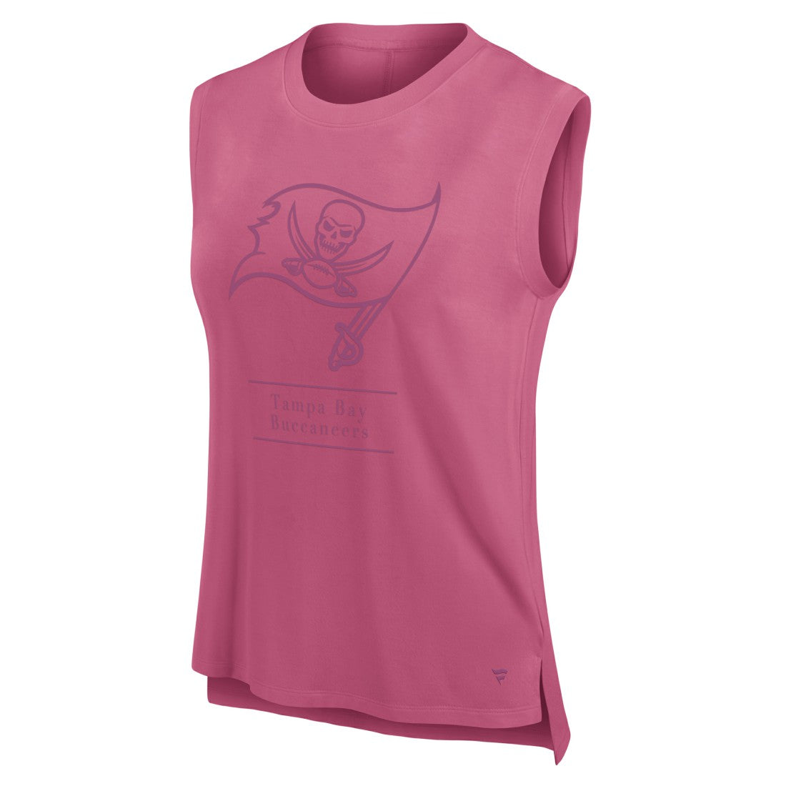 Tampa Bay Buccaneers Women's Studio Embrace Tank Top Pink