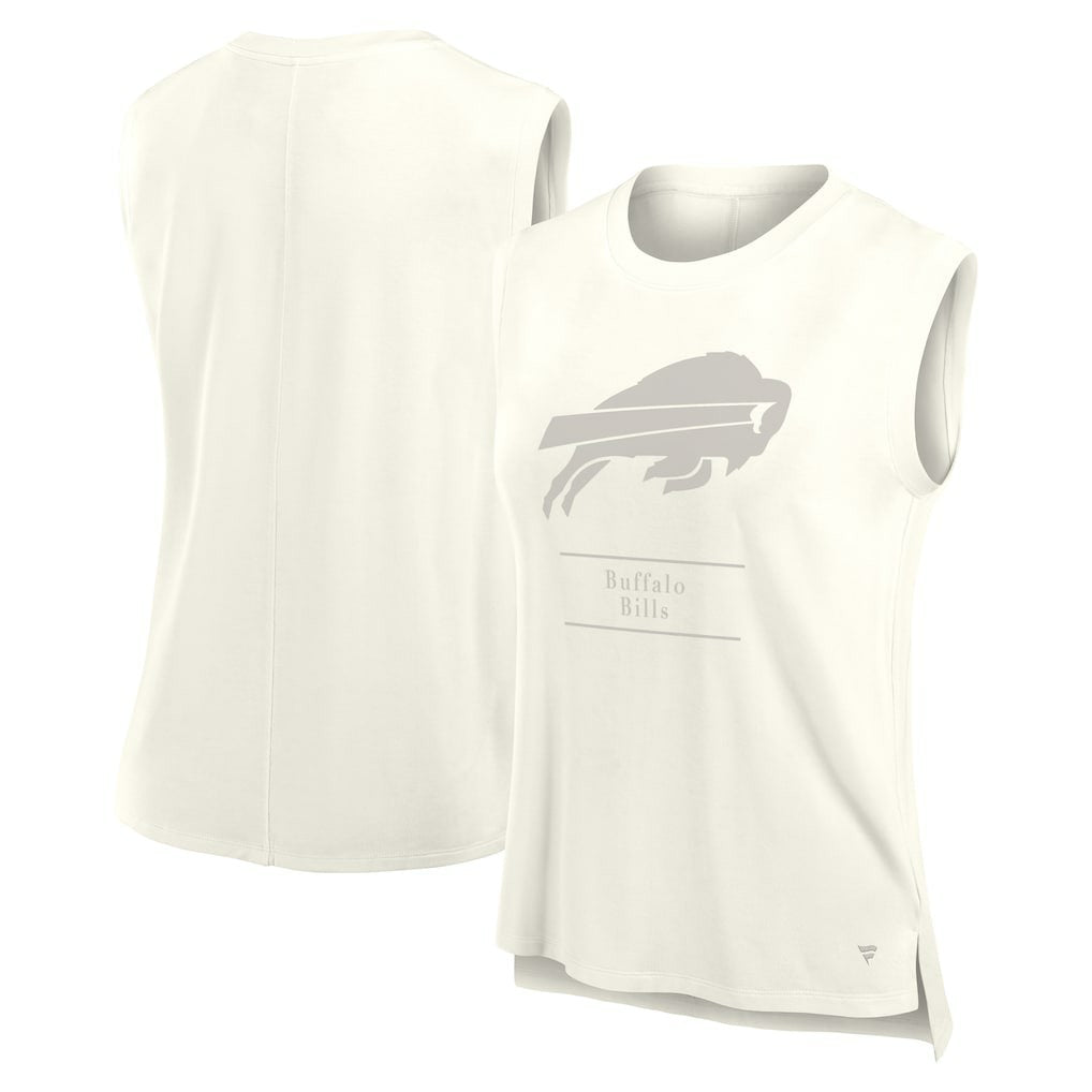 Buffalo Bills Women's Studio Embrace Tank Top Cream