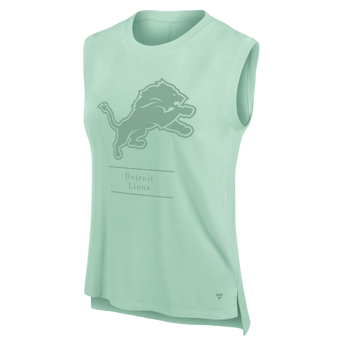 Detroit Lions Women's Studio Embrace Tank Top Mint